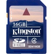 Карта памяти SD 16Gb Kingston SD4