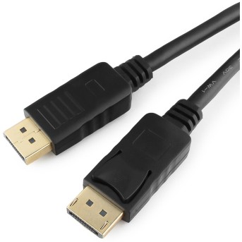 Кабель DisplayPort Cablexpert CC-DP2-10, v1.2, 3м, 20M/<wbr>20M, черный, экран, пакет - Metoo (1)
