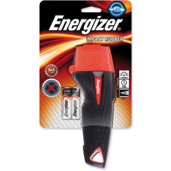Фонарь компактный Energizer IMPACT 2x AA черно-красный - Metoo (1)