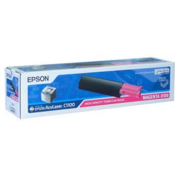 Тонер Epson C13S050188 ACULASER C1100 пурпурный - Metoo (1)