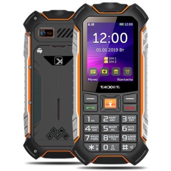 Мобильный телефон Texet TM-530R черный - Metoo (1)