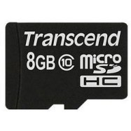 Карта памяти microSD 8Gb Transcend TS8GUSDC10