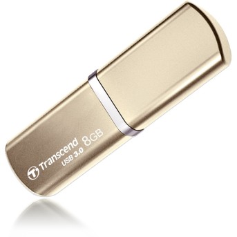USB флешка 8Gb Transcend TS8GJF820G Золотая - Metoo (1)