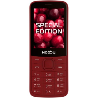 Мобильный телефон Nobby 220 вишня - Metoo (1)