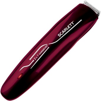 Машинка для стрижки волос Scarlett SC-HC63C65 бордовый - Metoo (1)