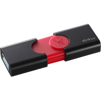 USB Флеш 64GB 3.0 Kingston DT106/<wbr>64GB черный - Metoo (1)