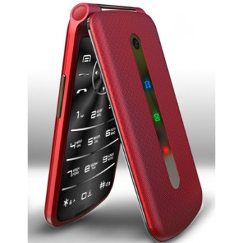 Мобильный телефон Texet TM-414 красный - Metoo (1)