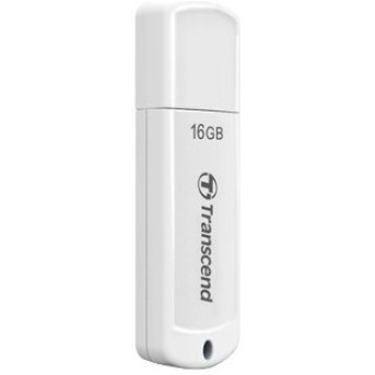 USB флешка 16Gb 2.0 Transcend TS16GJF370 Белая - Metoo (1)