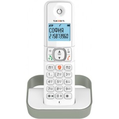 Телефон беспроводной Texet TX-D5605A белый серый