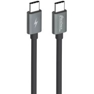 Кабель Partner USB3.1, USB type-C - USB type-C, 1м, черный