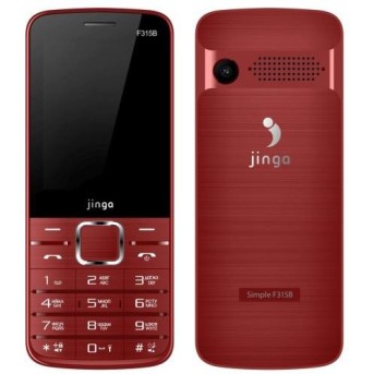 Мобильный телефон Jinga Simple F315B красный - Metoo (1)