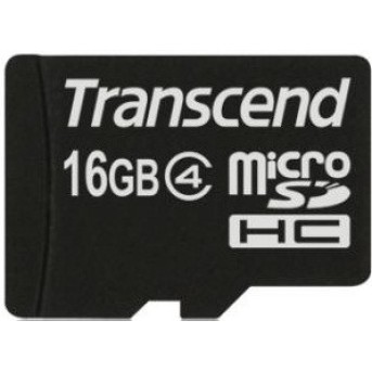 Карта памяти microSD 16Gb Transcend TS16GUSDC4 - Metoo (1)
