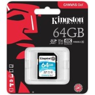 Карта памяти SD 64GB Class 10 U3 Kingston SDG/64GB