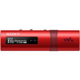 MP3 плеер Sony NWZB183R.EE красный - Metoo (1)