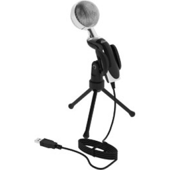 Настольный микрофон Ritmix RDM-127 черный - Metoo (1)