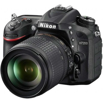 Цифровой фотоаппарат Nikon D7200 18-105 VR KIT BK зеркальный - Metoo (1)