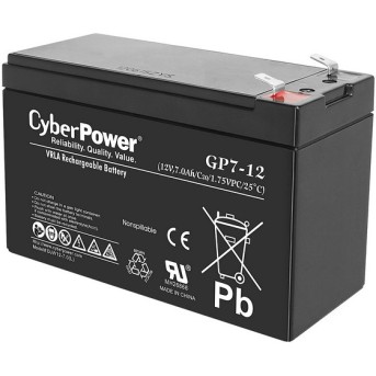 Аккумулятор GP9-12 CyberPower 12V9Ah - Metoo (1)