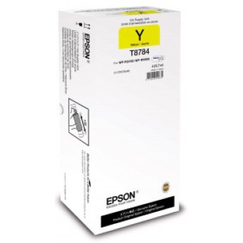Картридж Epson C13T878440 WorkForce Pro WF-R5xxx series желтый - Metoo (1)