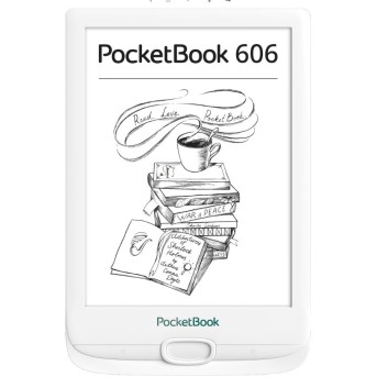 Электронная книга PocketBook PB606-D-CIS белый - Metoo (1)