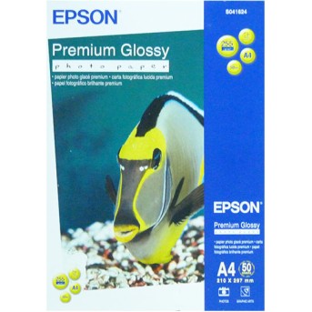 Фотобумага A4 Epson C13S041624 50 Л. 255 Г/<wbr>М2 Premium Glossy - Metoo (1)
