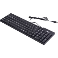 Клавиатура проводная Ritmix RKB-100 черный