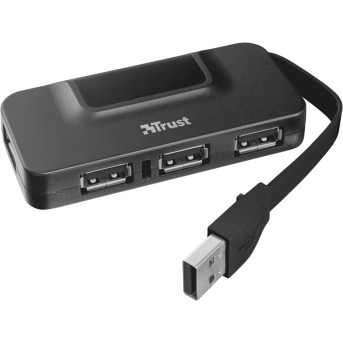 Разветвитель USB 2.0 Trust Oila 4 портовый - Metoo (1)