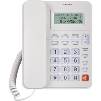 Телефон teXet TX-250 Белая - Metoo (1)