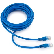Патч-корд UTP Cablexpert PP12-5M/B кат.5e, 5м, литой, многожильный (синий)
