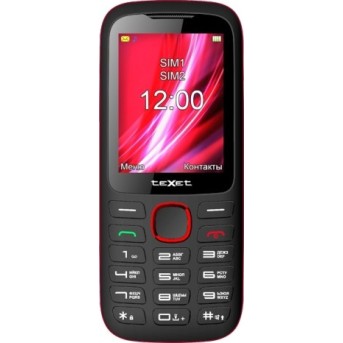 Мобильный телефон teXet TM-D228 Черно-красный - Metoo (1)