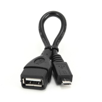 Кабель USB 2.0 OTG Cablexpert A-OTG-AFBM-001 USBAF/<wbr>MicroBM 0.15м - Metoo (1)