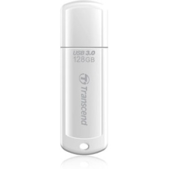 USB флешка 128Gb 3.0 Transcend TS128GJF730 Белая - Metoo (1)
