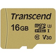Карта памяти microSD 16Gb Transcend TS16GUSD500S