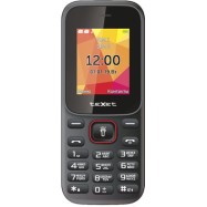 Мобильный телефон Texet TM-124 черный-красный