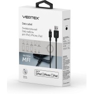 Кабель Apple Vertex MFIDC1000BL MFI черный