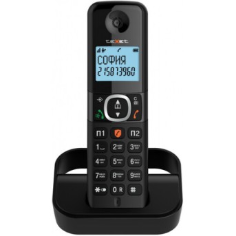 Телефон беспроводной Texet TX-D5605A черный - Metoo (1)