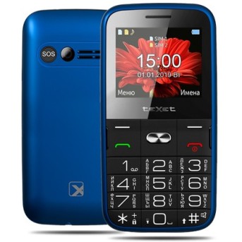 Мобильный телефон Texet TM-B227 синий - Metoo (1)