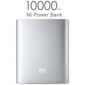Power bank 10000 мАч Xiaomi Mi Серебро - Metoo (1)