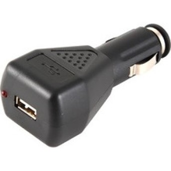 Адаптер питания мини Gembird MP3A-UC-CAR3 12V-5V USB 1A, черный - Metoo (1)