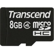 Карта памяти microSD 8Gb Transcend TS8GUSDC4