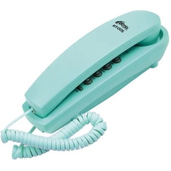 Телефон проводной Ritmix RT-005 синий - Metoo (1)