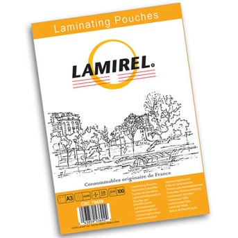 Пленка для ламинирования Lamirel А4 100мкм 100 штук - Metoo (1)