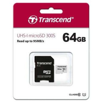 Карта памяти MicroSD 4GB Class 4 Transcend TS4GUSD300S - Metoo (1)
