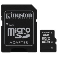 Карта памяти microSD 8 Gb Kingston SDC4