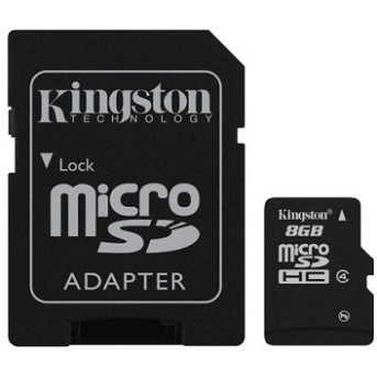 Карта памяти microSD 8 Gb Kingston SDC4 - Metoo (1)