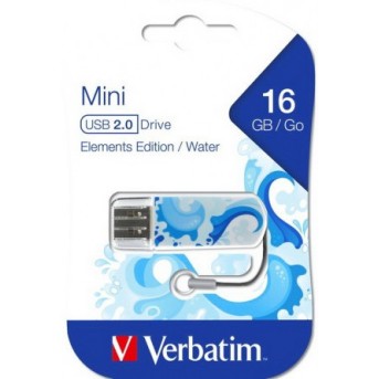 USB Флеш 16GB 2.0 Verbatim 049407 вода - Metoo (1)