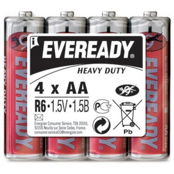 Элемент питания Everedy R6 AA HD 4 штуки в шринке - Metoo (1)