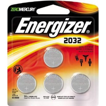 Элемент питания Energizer CR2032 4 штуки в блистере - Metoo (1)