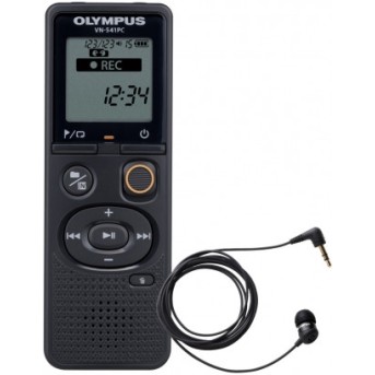 Диктофон Olympus VN-541PC (4Гб) с телефонным микрофоном TP8 черный - Metoo (1)