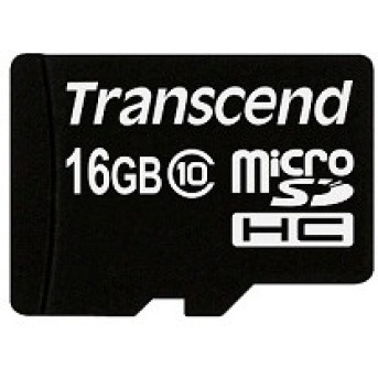 Карта памяти microSD 16Gb Transcend TS16GUSDC10 - Metoo (1)