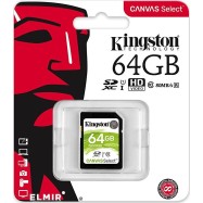Карта памяти SD 64GB Class 10 U1 Kingston SDS/64GB